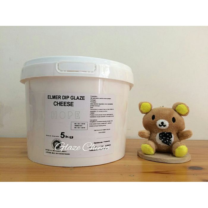 

Elmer Dip Glaze Cheese 5Kg | Glaze Cheese | Glaze Keju Sauce | Crem - Standar Packing