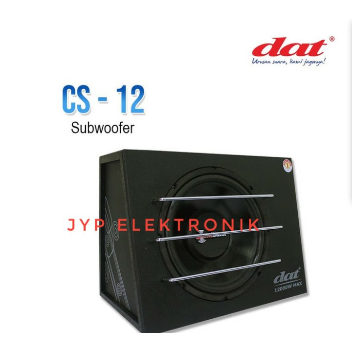 SUB WOOFER AKTIF "DAT Sondbank CS 12 / CS12 1200W