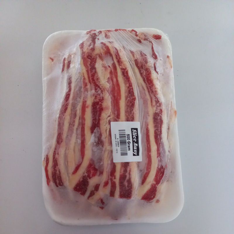 

Daging slice shortplate Ausy 500 gr