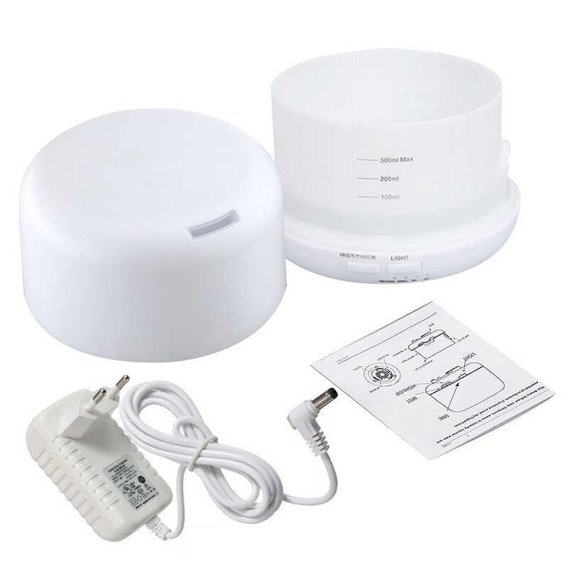 4 in 1 Aroma Diffuser Humidifier Elektrik dengan 7 LED - H770