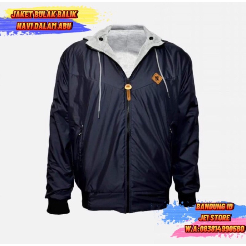 JAKET BULAK BALIK DC