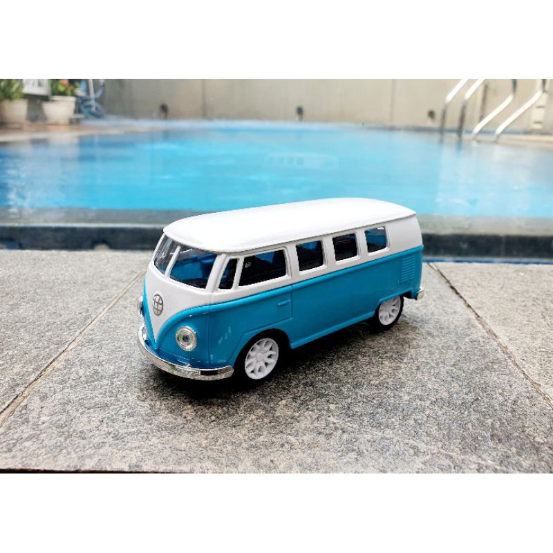 Diecast Mobil VW Combi Miniatur Mobil  Mainan Volkswagen Alloy Car