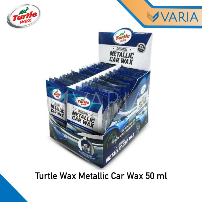 Turtle Wax Metallic Car Wax Liquid Sachet 50 ml Pengkilap Poles Mobil