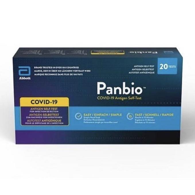 Panbio Abbott Antigen - 1 box 20 - Nasal - Singapore