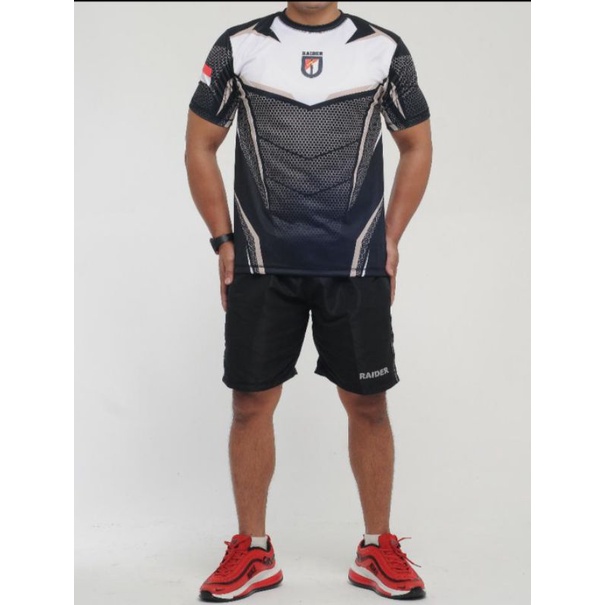 SETELAN KAOS CELANA TNI AD RAIDER
