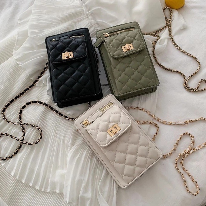 Dompet HP wanita trendy premium/tas selempang nara trendy terbaru