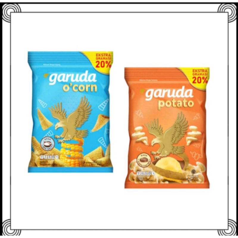 Garuda Potato Daging Sapi BBQ Ocorn Seasalt