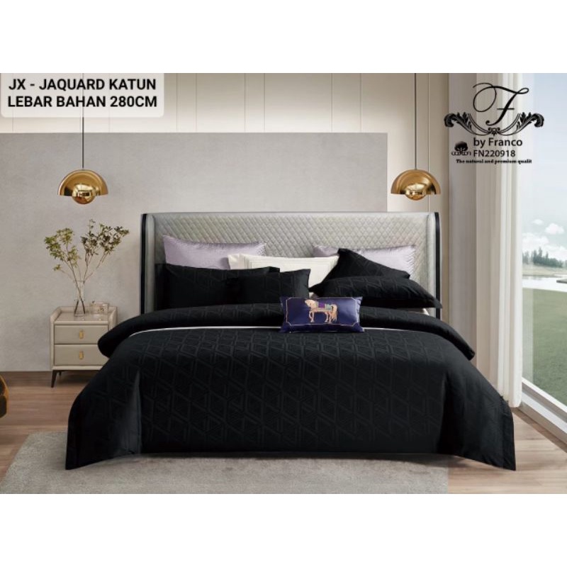 Seprai Jacquard Cotton/ Sprei Jacquard Katun Kingkoil Original