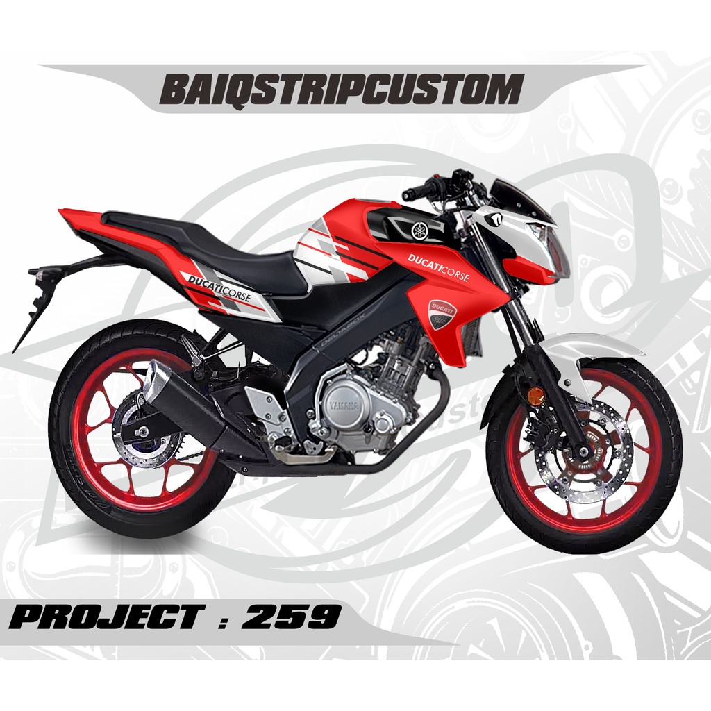 Jual DECAL VIXION NVL FULL BODY DUCATI CORSE Shopee Indonesia