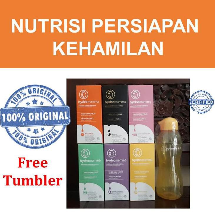Beli 2 Box Free Tumbler Hydromamma Hydromama Hydro Mama Hidromamma Hidro mama Immune Booster Promil
