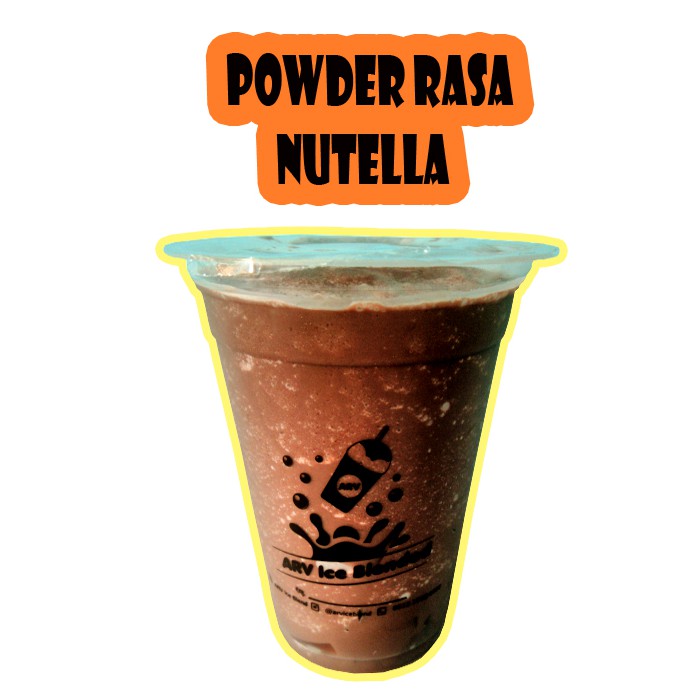 

Bubbuk Minuman Rasa NUTELLA / Powder Drink Plain 500gr