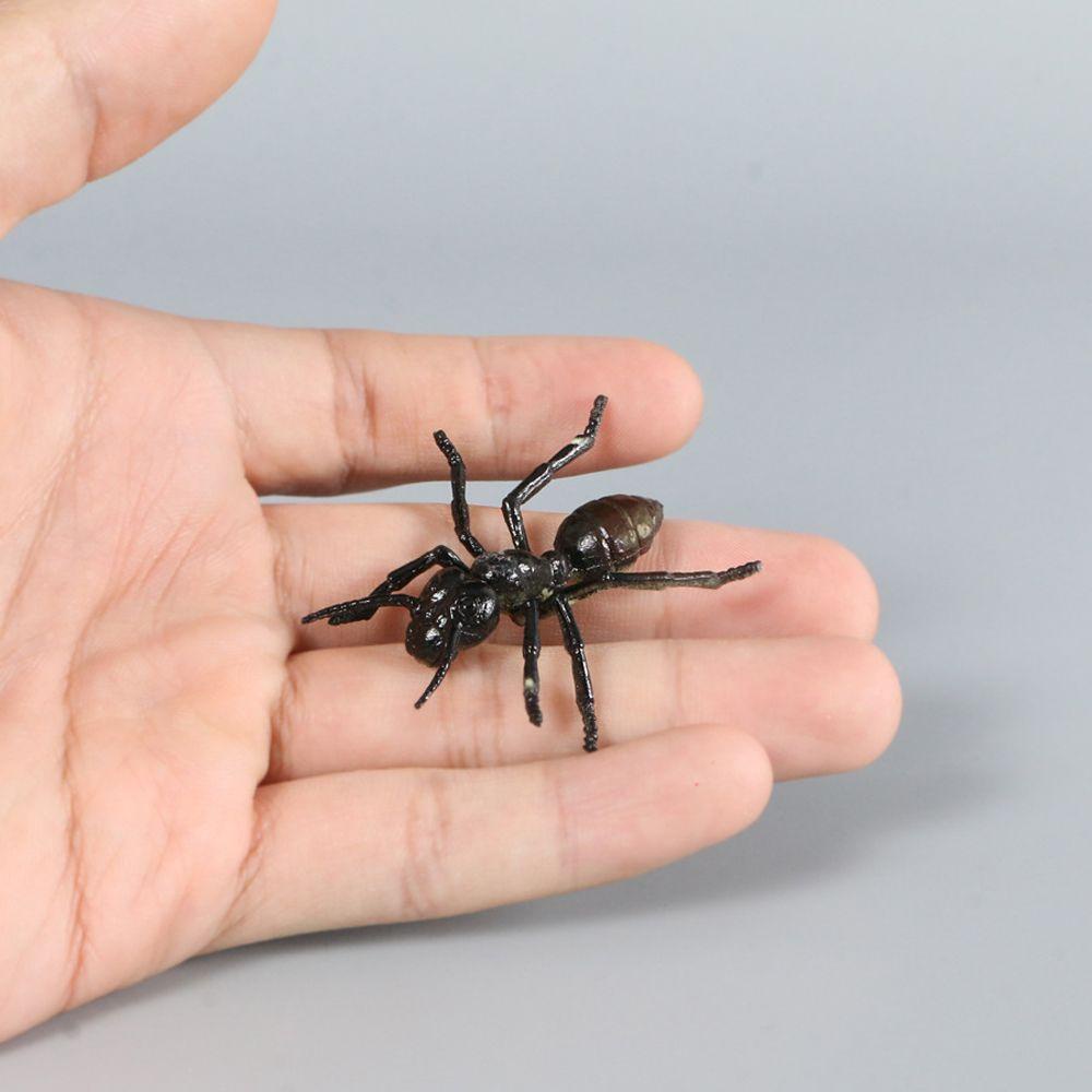 Lanfy Simulasi Mainan Model Serangga Anak Hadiah Kecoa Kumbang PVC Spider Angka Realistis Patung Serangga