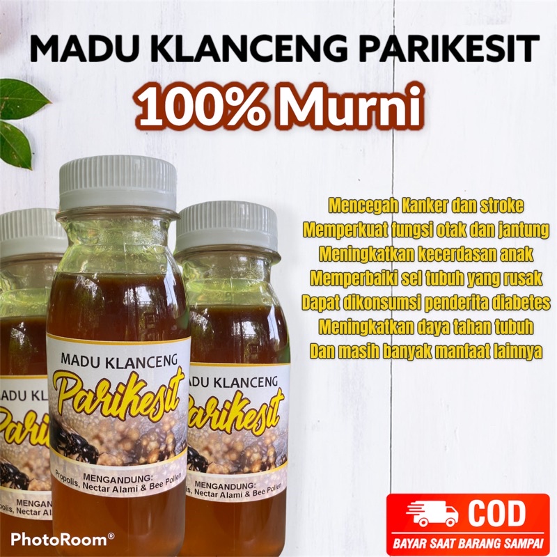 

MADU KLANCENG KELULUT TEUWEUL TRIGONA JAMINAN MURNI