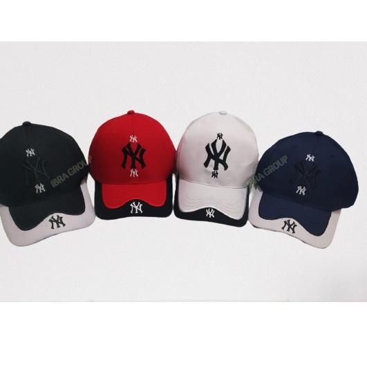 [PROMO HGI69] TOPI CAPS BASEBALL NY DUAL TONE TOPI PRIA DISTRO SPORTY TOPI SEPEDA 2021 IBRA SHOP Lar