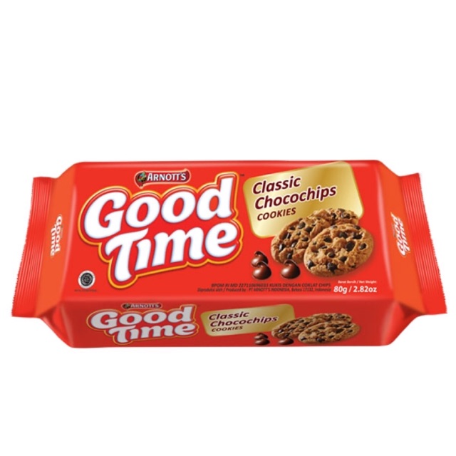 

GOOD TIME CHOCO CHIP COOKIES 84G