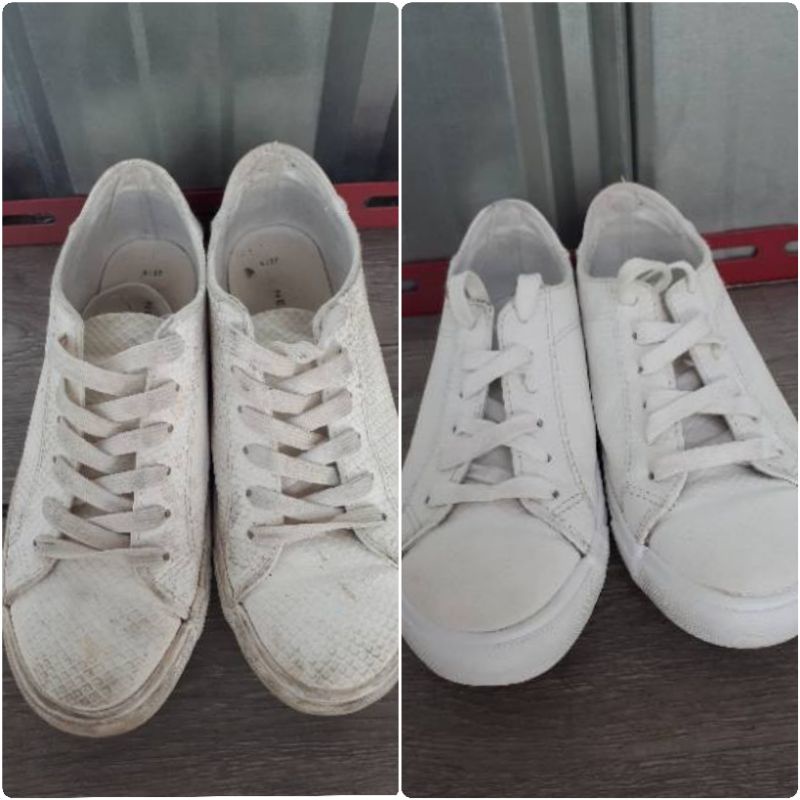 CLEANER IPEMBERSIH SEPATU PUTIH DAN WARNA PIN SHOES CLEANER