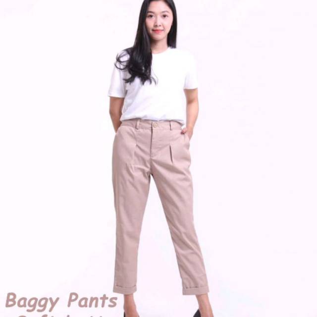  celana  Baggy  pants  American drill Shopee Indonesia