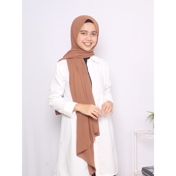 PASHMINA CERUTY BABYDOLL ZIPPER POLOS / PASMINA INSTAN RESLETTING ZIPER HEIDY