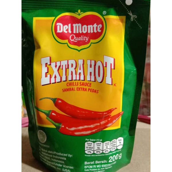 

DELMONTE EXTRA HOT 200Gram