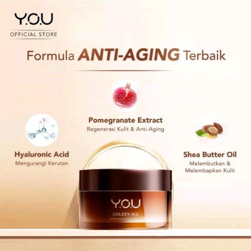 YOU Skincare Golden Age Revitalizing Night Cream By Y.O.U