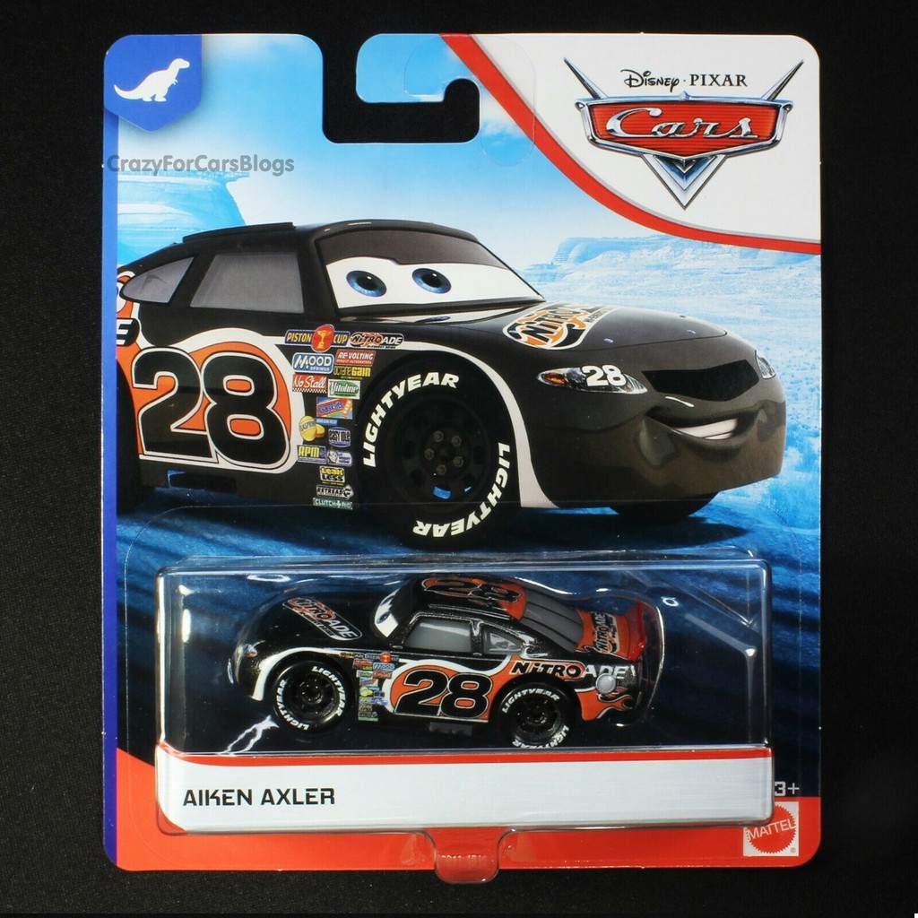 DISNEY Pixar 2020 Cars 3 Dinoco 400 Aiken Axler Diecast | Shopee Indonesia