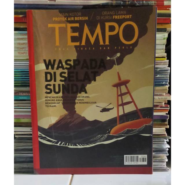 MAJALAH TEMPO WASPADA DI SELAT SUNDA