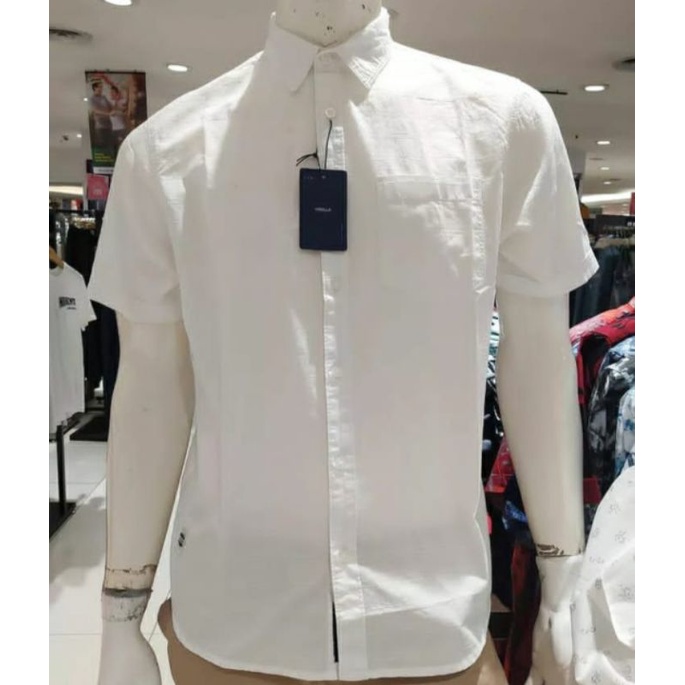 kemeja pria warna putih merk osella