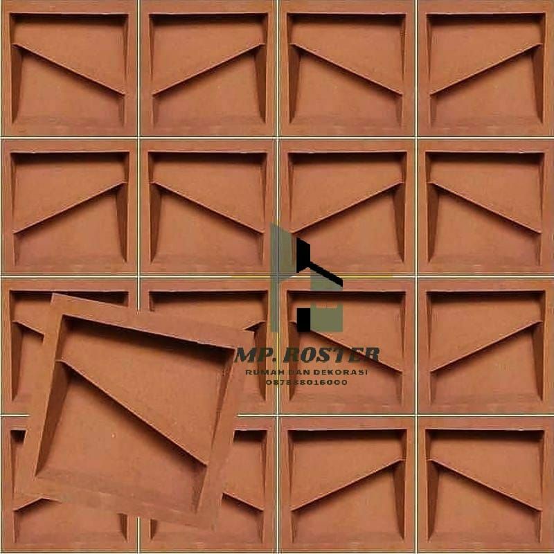 Roster Beton/Roster Minimalis/Roster Modern/Roster Mnc Merah