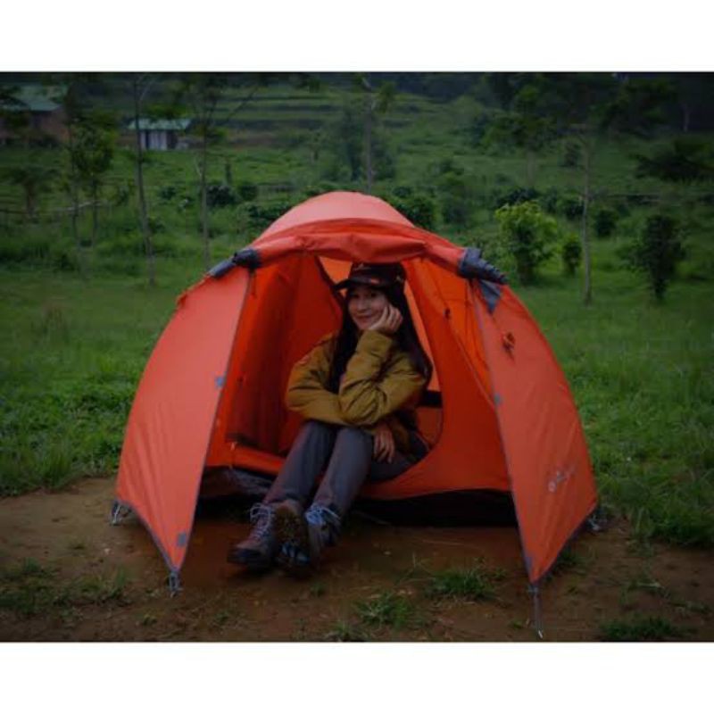 Tenda Gunung / Tenda Camping Mountain Inn Sports Borneo 2 Double Layer Original Best Seller
