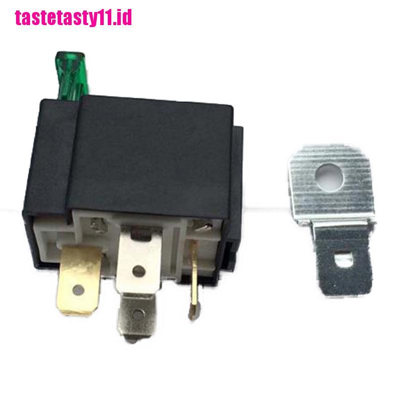 【TTID】12V 30A Car Auto Automotive Heavy Duty Relay 4Pin Fuse Fused On/Off SPST