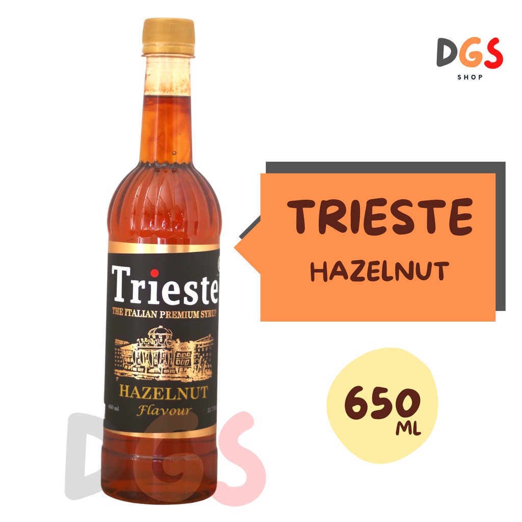 

Syrup Trieste Hazelnut - Sirup Rasa Hazelnut - 650 ml