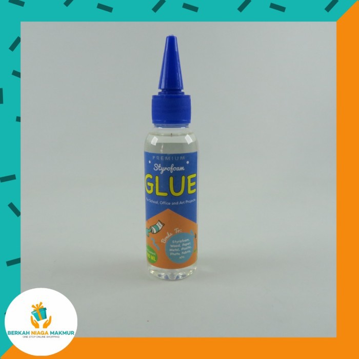 

Lem Styrofoam Premium / Premium Styrofoam Glue 100ml Asia Cemerlang