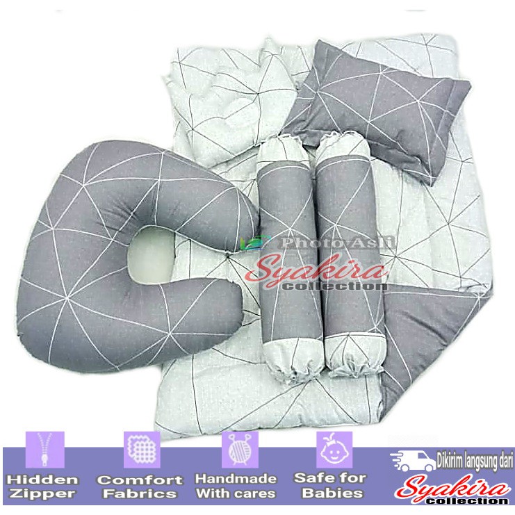 Bed cover set baby+bantal menyusui motif Bergambar Terbaru part 09