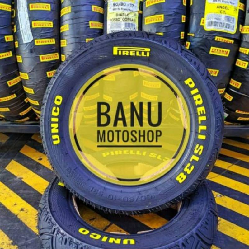Ban pirelli Sl 38 uk 100/80-10 vespa classic , kymko ban ring 10 ( include marking toyo marker )