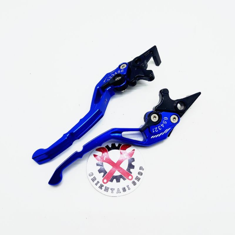 Handle sisik stelan cnc nmax + handgrip carbon + selang rem depan 95cm + kleman selang + footstep vixion+ stempel kaca FREE TUTUP PENTIL VARIASI nmax Pcx universal