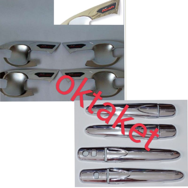 paket outer handle all new Rush Terios 2018 2020 2022 gr sport Chrome