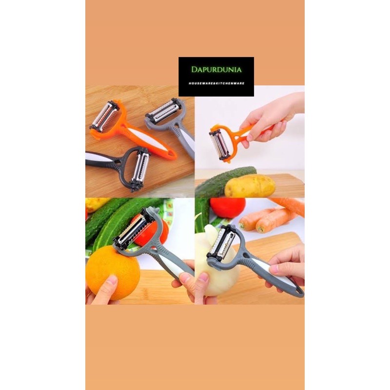 Peeler / kupasan kulit 3 kepala ( roto peeler )