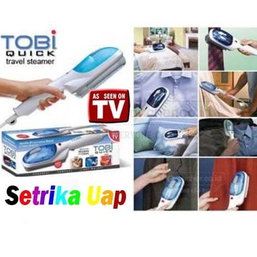 Tobi Setrika Uap Steam Wand Travel Steamer Elektronik Rumah Tangga New