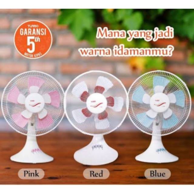 Turbo Desk Fan CFR1082/27 Kipas Angin