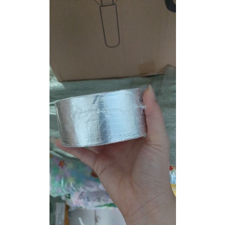 Lakban Aluminum Foil Lakban Anti Bocor Waterproof Tape Alumunium