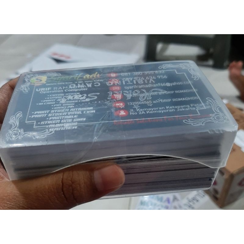 

KARTU NAMA 1 box isi 100