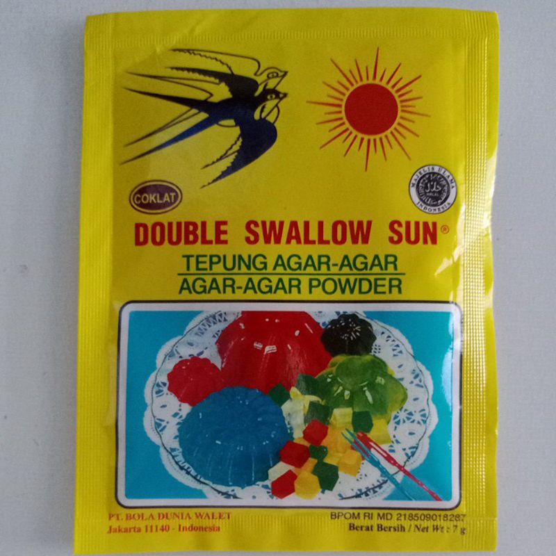 

Agar agar swallow sun