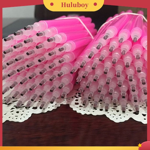 Huluboy Huluboy♡ 10pcs / Set Pen Dotting Pengambil Berlian Imitasi Untuk Nail Art