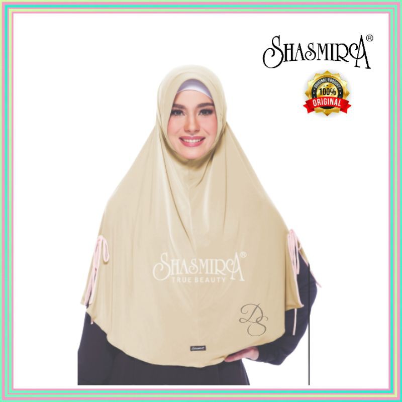 Hijab Instan New Bergo 078 Shasmira Bergo Instan Spandek Sutra Jilbab Kerudung Langsung Belah Sampin