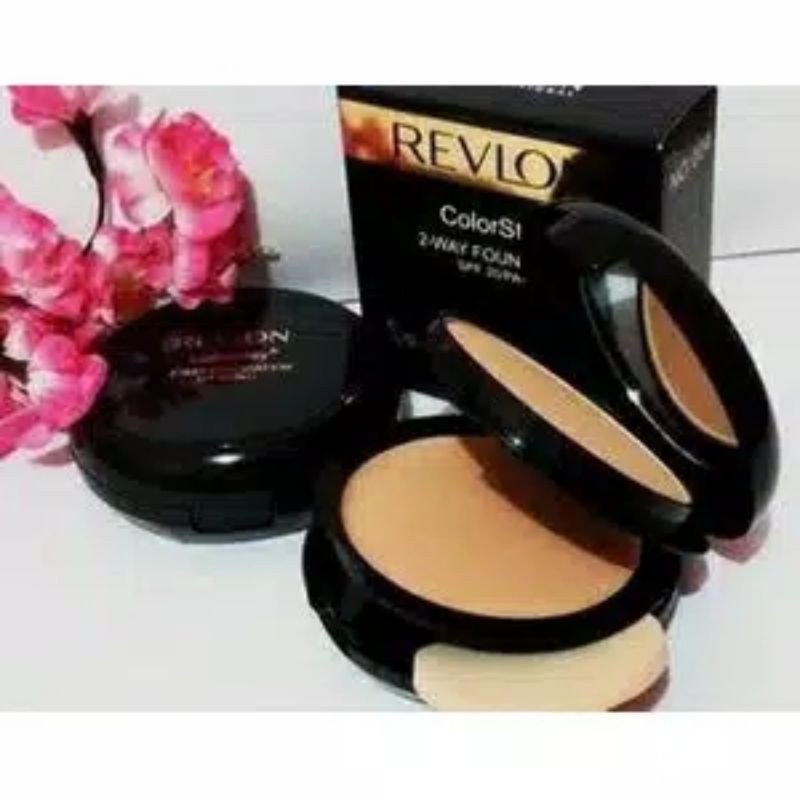 REVLON POWDER 2in1(powder+foundation)