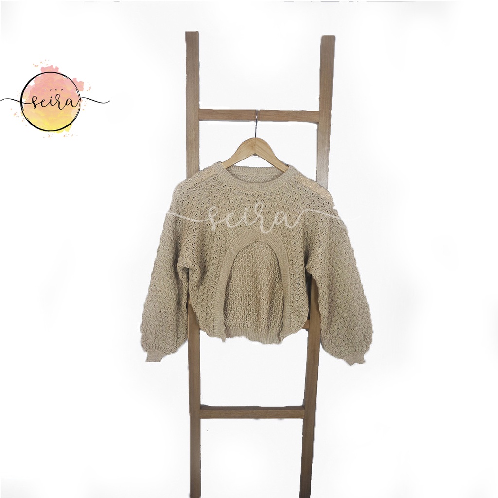 [BISA COD] Bolero Kupu Crop Knit / Bunnystuff - Yura Outer Balloons / Malika Outer / Milka Baloon Outer Wanita Crop