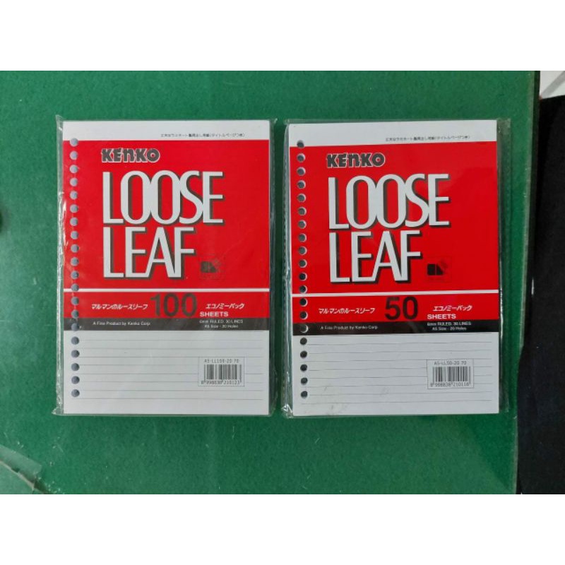 

[ISI 100LBR] ISI BINDER A5 ISI 100 KENKO TEBAL BERKUALITAS / LOOSE LEAF A5 KENKO / ISI BINDER KENKO / KERTAS BINDER