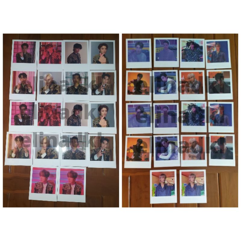 [READY STOCK] Official Polaroid Pola event sticker / Favorite NCT 127