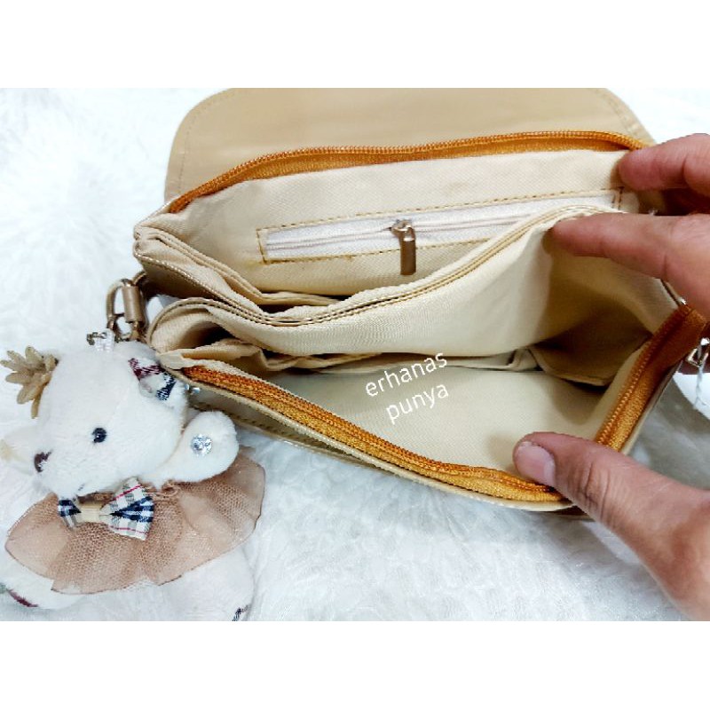 TAS TANGAN WeBe CLUTCH WeBe 2RUANG BAHAN ANYAMAN LANGSUNG BERKUALITAS