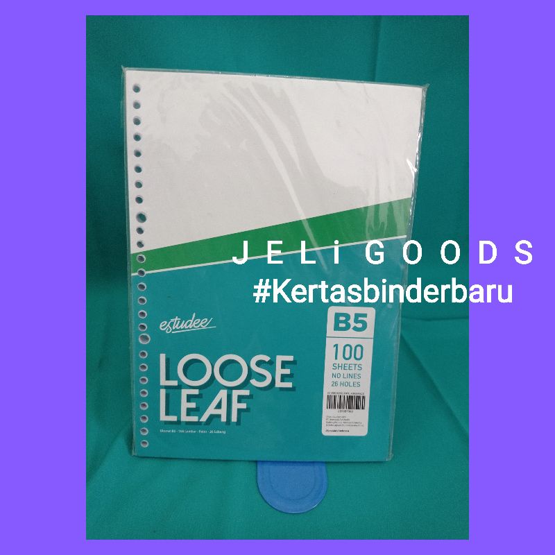

Kertas binder murah / polos B5 100 lembar